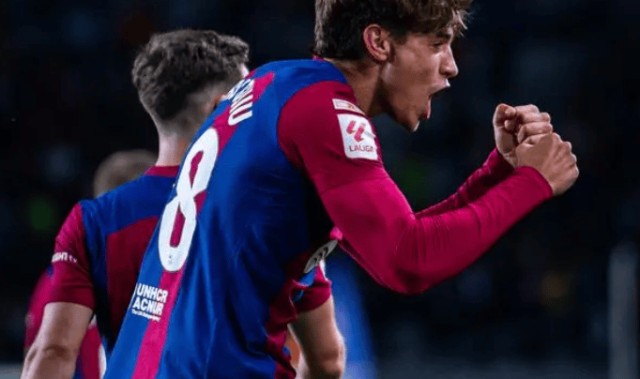 西甲第10轮继续进行，年仅17岁的马克-吉乌神兵天