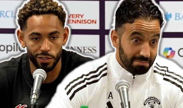 阿莫林暗示曼联不买中锋亦可，两新援能胜任！解释签英超前锋理由