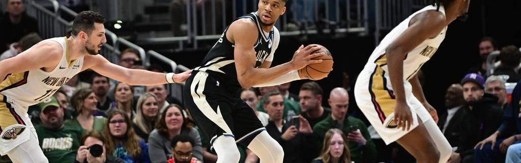 字母哥28+11波蒂斯14+8 雄鹿大胜鹈鹕豪取6连胜