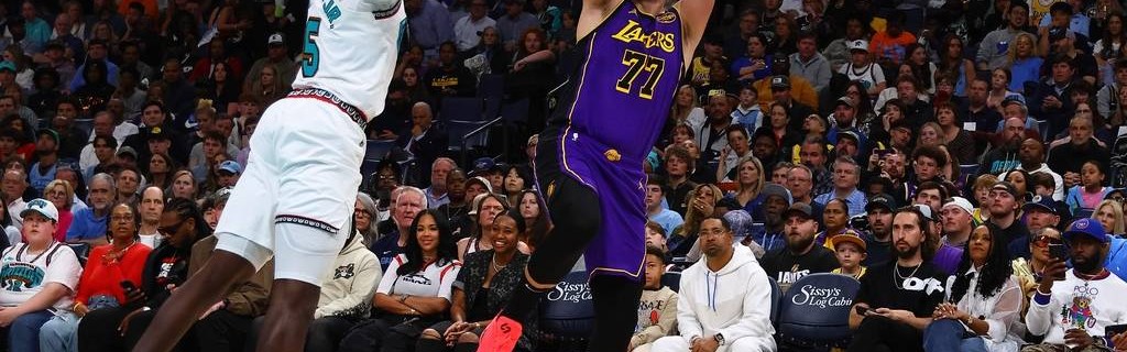 东契奇29+8+9詹姆斯25+6+8 里夫斯31+7+8湖人擒灰熊