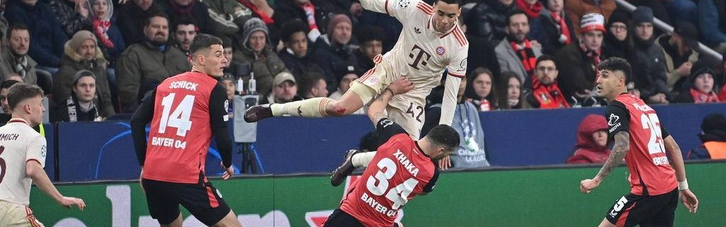 欧冠-凯恩传射阿方索建功 拜仁2-0勒沃库森总分5-0进8强