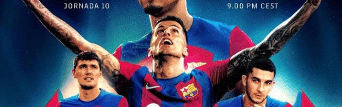 西甲第10轮，巴塞罗那主场对阵毕尔巴鄂