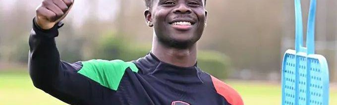 欧冠迎战皇马前，阿森纳传来好消息：萨卡伤停4个月满血归来