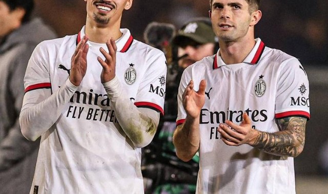 美队8分钟内双响，AC米兰逆转保级战，创下意甲1500胜史上佳绩