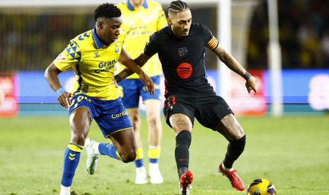 西甲-奥尔莫破门费兰建功 巴萨2-0迎联赛5连胜1分领跑